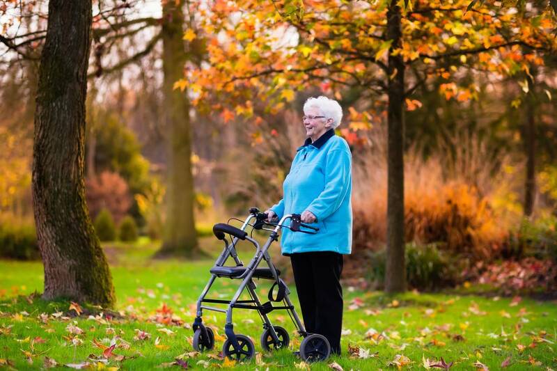 déambulateur senior