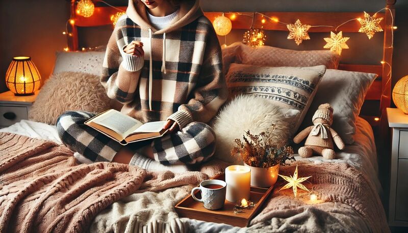 sweat plaid hiver
