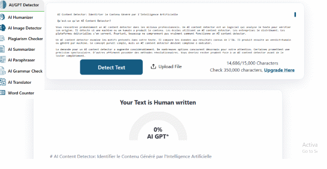 ai content detector 2