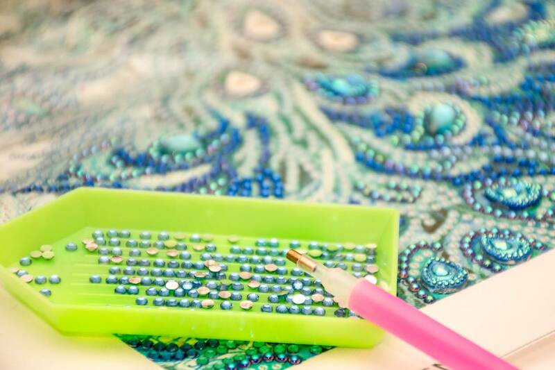 art thérapie broderie diamant