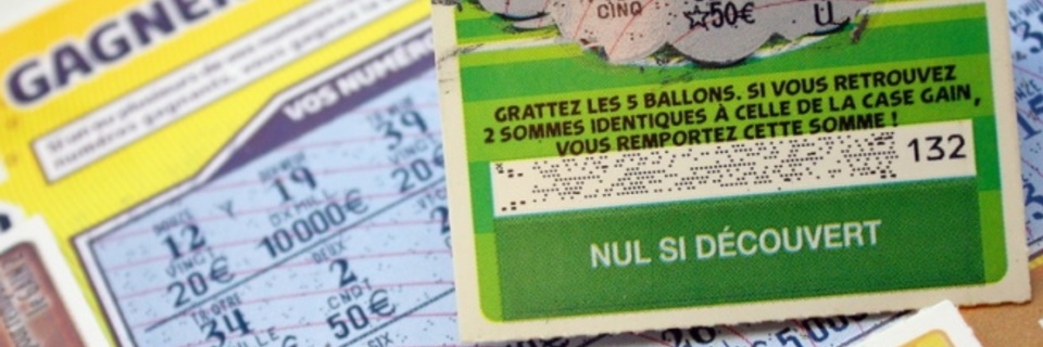 Les jeux de grattage ne connaissent pas la crise