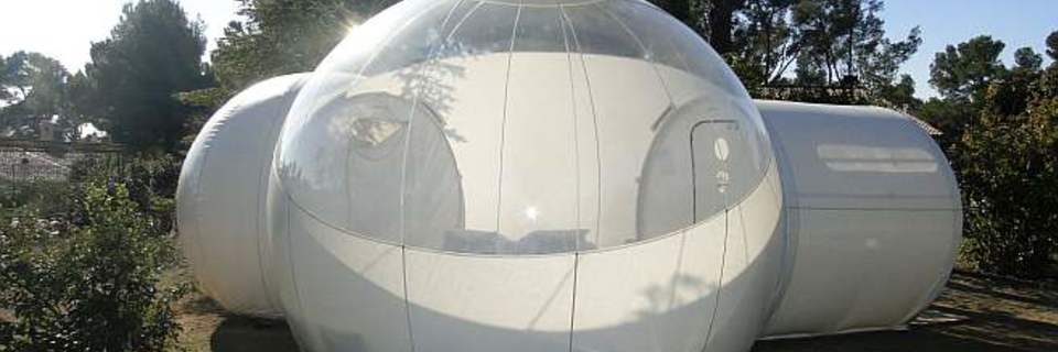 J’ai testé pour vous : une nuit dans une bulle à la belle étoile !