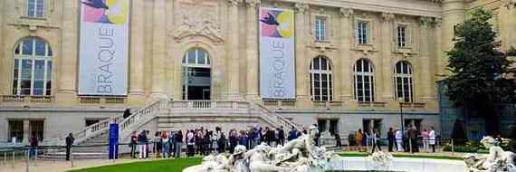 Tableau d’une exposition à Paris : Georges Braque 