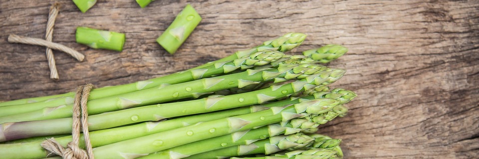 En Avril, je cuisine les asperges !
