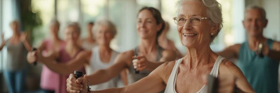 Attention mesdames : cette gym pour séniors fait un carton