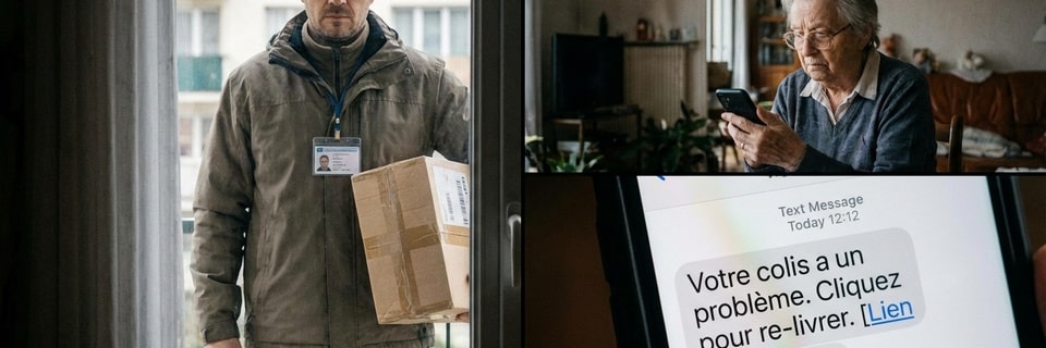 Arnaque au « Faux Coursier » : n’ouvrez surtout pas votre porte si vous avez reçu ce SMS !