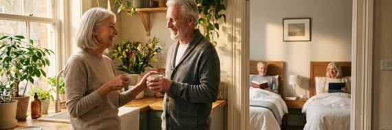 Couple senior : Le « Sleep Divorce », ou pourquoi faire chambre à part peut sauver votre intimité