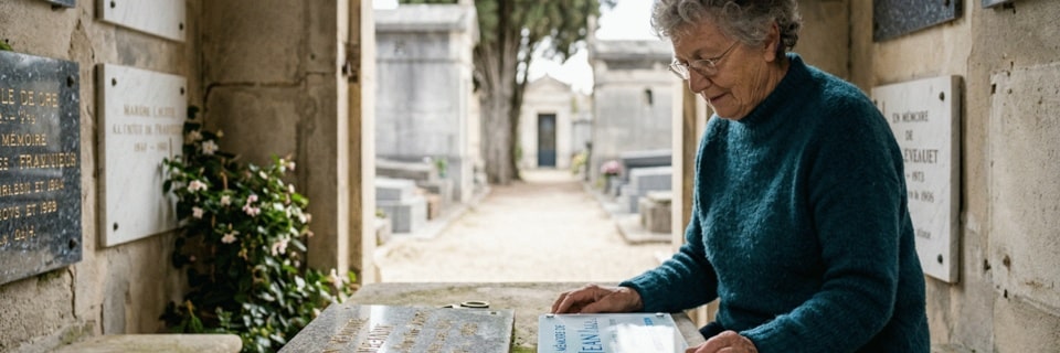 Rénover ou remplacer une plaque funéraire ancienne : ce qu'il faut savoir sur la réglementation
