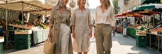 Mode : Les 3 pièces incontournables du printemps-été 2026 pour se sentir belle et moderne après 50 ans