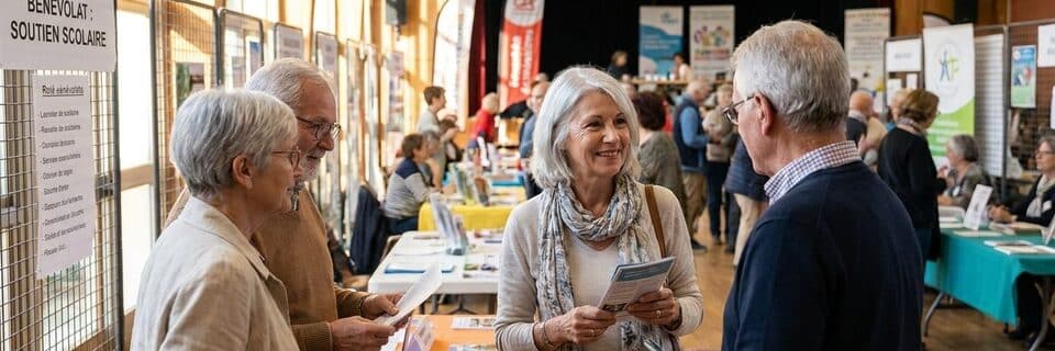 Retraite : Trouver le bénévolat idéal au forum des associations