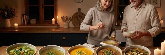 Soupes du soir : 5 recettes légères pour un bon sommeil Soupes du soir : 5 recettes légères pour un bon sommeil