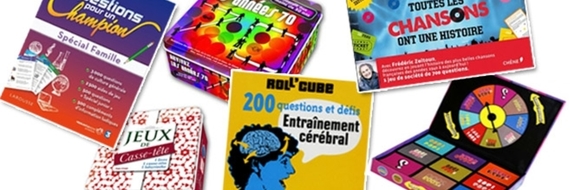 Des coffrets jeux pour s’amuser seul ou à plusieurs
