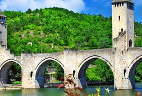 Randonnée Compostelle de Conques à Cahors (Voie du Célé)