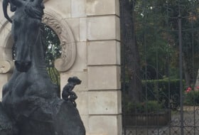 Le Cimetière des Animaux à Asnières" 1899 classé