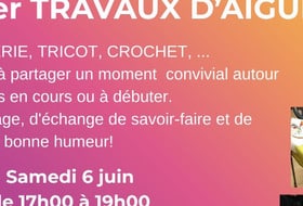 Atelier couture, tricot, broderie,..