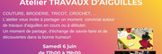 Atelier couture, tricot, broderie,..