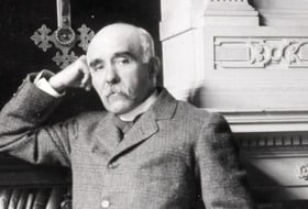 Thé chez monsieur Clémenceau dans son jardin et sa maison
