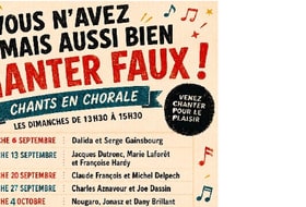 brunch chorale  Chantons Dutronc, Laforêt et Hardy