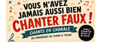 brunch chorale Chantons Cloclo et Michel Delpech