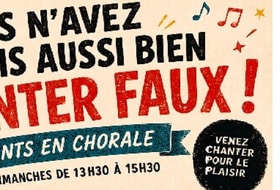 brunch chorale Chantons Barbara Brel et Brassens