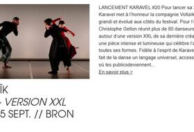 INFO Lancement festival KARAVEL Voltaïk
