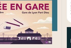 INFO Dictée géante en gare de Lyon Part-Dieu
