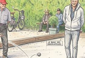 Pétanque à Poigny la Forêt